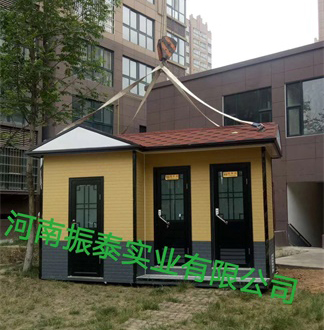 荥阳上街某小区移动厕所 (2)